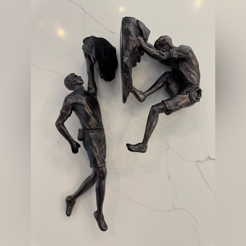 Climbing Wall Art Sculptures
